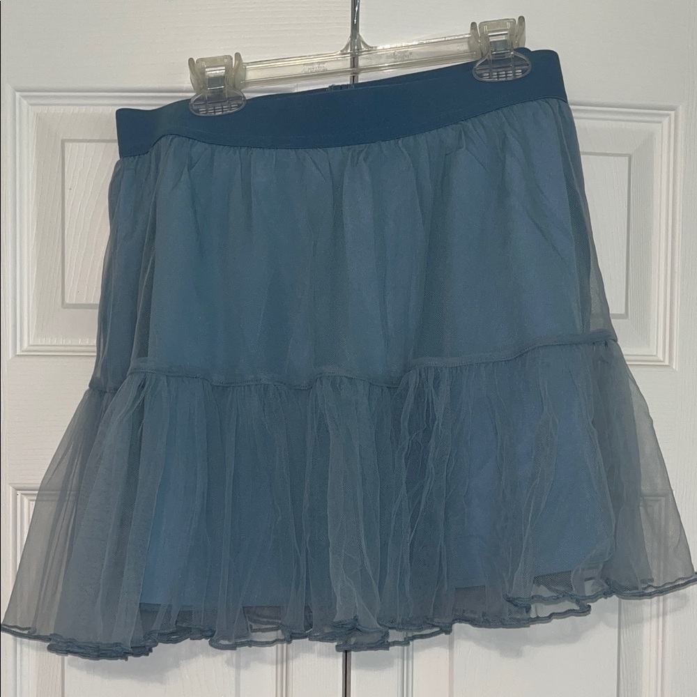 American Eagle High-Waisted Tulle Mini Skirt